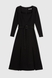 Платье однотонное женское 748 L Черный (2000989989967D) Фото 6 из 14