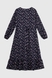 Сукня з візерунком жіноча 523 44 Синій (2000990015662D) Фото 11 з 16