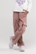 Штани карго для дівчинки Yekipeer C05-1 116 см Рожевий (2000989745983D) Фото 2 з 13