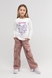 Штани карго для дівчинки Yekipeer C05-1 116 см Рожевий (2000989745983D) Фото 5 з 13