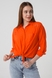 Рубашка однотонная женская AYN 1959 L Оранжевый (2000990421708S) Фото 3 из 13