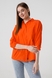 Рубашка однотонная женская AYN 1959 S Оранжевый (2000990421685S) Фото 2 из 13
