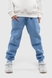 Спортивные штаны однотонные детские AZN 851 128 см Голубой (2000990215727W) Фото 1 из 12