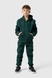 Спортивний костюм для хлопчика (кофта, штани) MAGO T-362 152 см Темно-зелений (2000990064851W) Фото 1 з 23