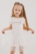 Платье для девочки Viollen 3244 122 см Молочный (2000990464088S) Фото 2 из 12