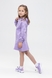 Платье-худи для девочки Toontoy 23050 104 см Сиреневый (2000989670704D) Фото 5 из 12