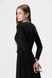 Платье однотонное женское 748 S Черный (2000989989943D) Фото 4 из 14