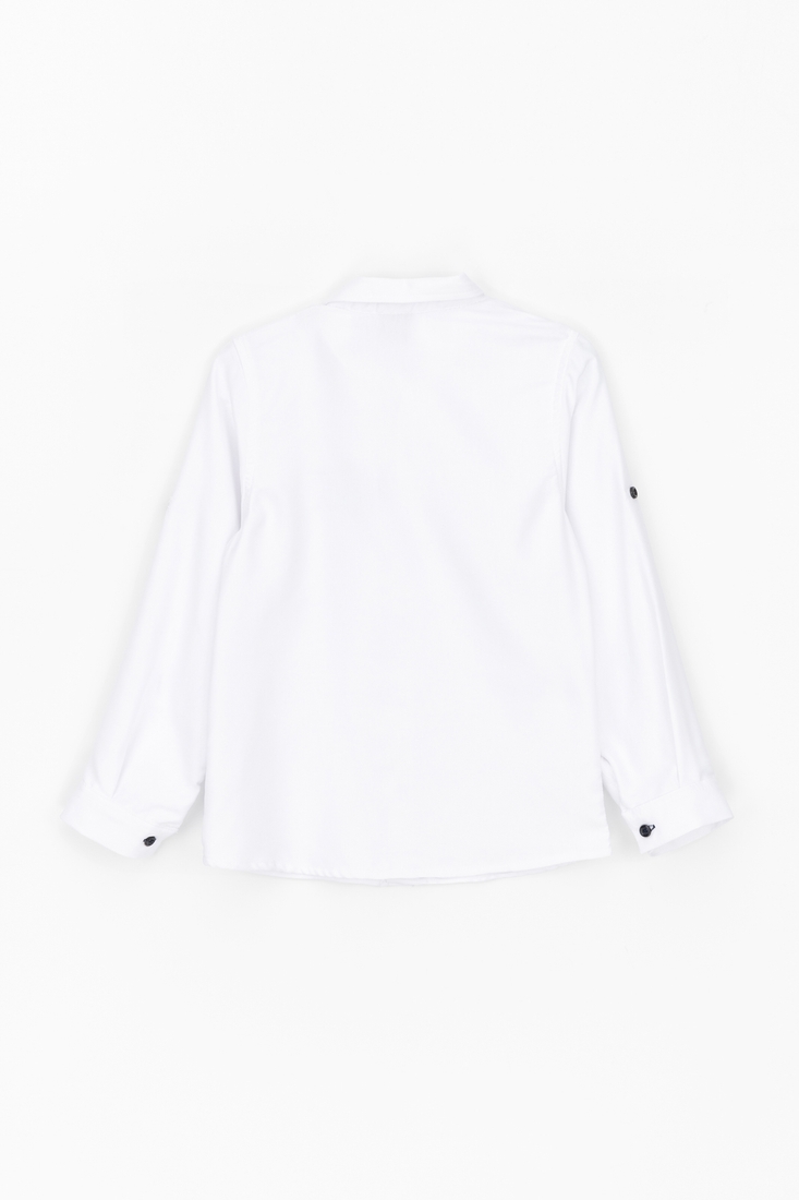 Фото Костюм для хлопчика Pitiki 2850 сорочка + штани 110 см Білий (2000989736608D)