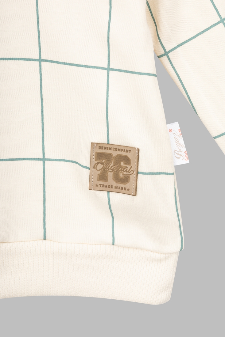 Фото Костюм (світшот+штани) для хлопчика Beyaz Bebek 2069 74 см Оливковий (2000990301994D)