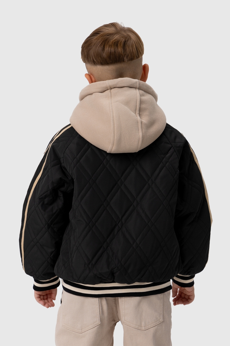 Фото Куртка для хлопчика XZKAMI 8892 110 см Чорний (2000989985006D)