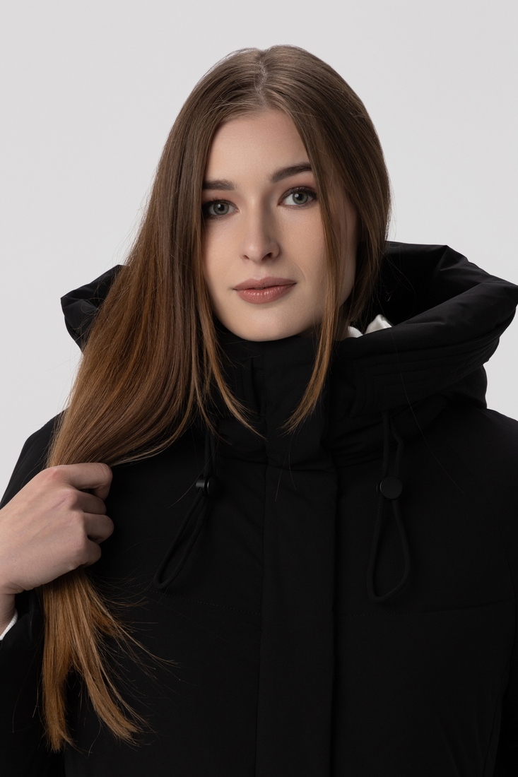 Фото Куртка зимова жіноча Towmy 2110 S Чорний (2000989851578W)
