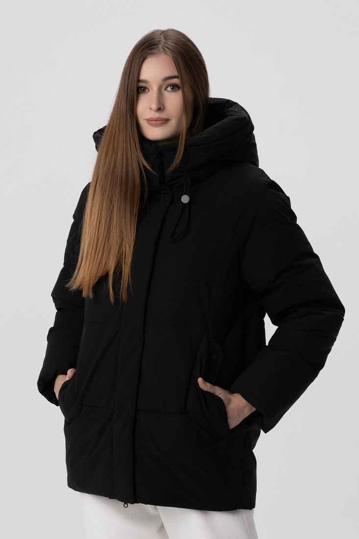 Фото Куртка зимняя женская Towmy 2110 2XL Черный (2000989851639W)