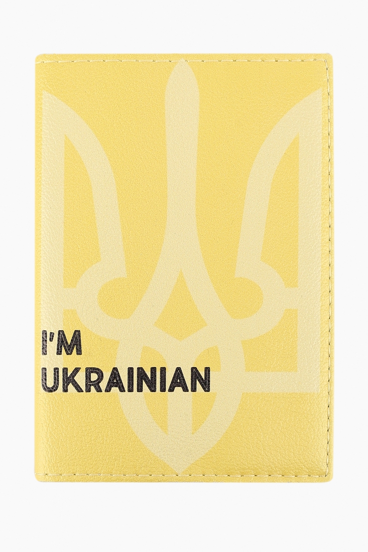 Фото Обложка для паспорта 309 IM UKRAINIAN One size Желтый (2000989312208A)