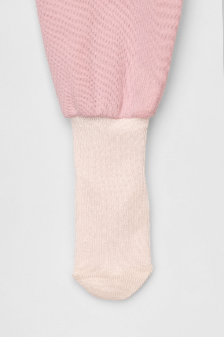 Фото Повзунки зі шкарпетками для дівчинки Mother Love 2386 Равлик+заєць 98 см Рожевий (2000989436041D)