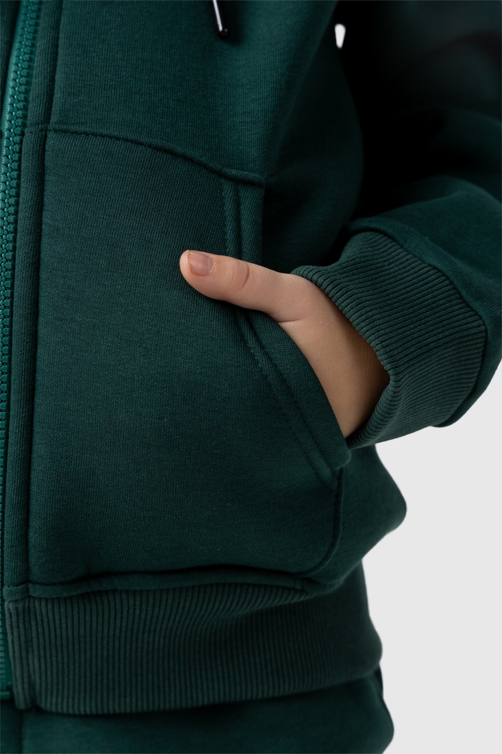 Фото Спортивный костюм для мальчика (кофта, штаны) MAGO T-362 128 см Темно-зеленый (2000990064813W)