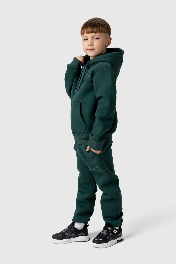 Фото Спортивный костюм для мальчика (кофта, штаны) MAGO T-362 152 см Темно-зеленый (2000990064851W)