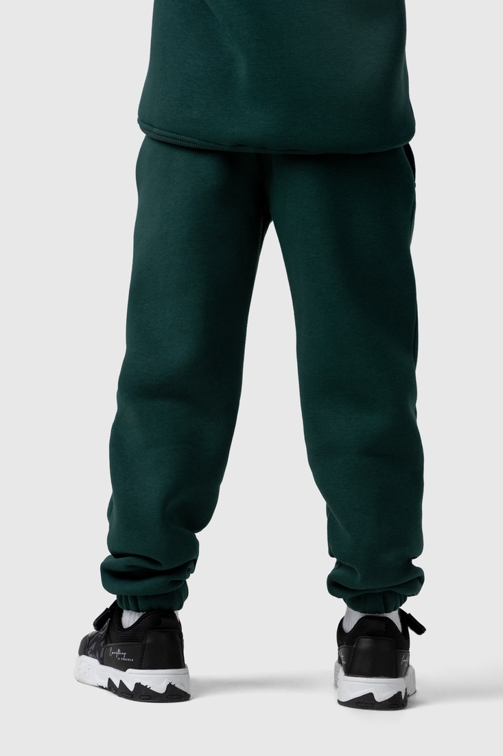 Фото Спортивний костюм для хлопчика (кофта, штани) MAGO T-362 152 см Темно-зелений (2000990064851W)