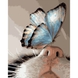 Картина за номерами Метелик на носику Strateg розміром 40х50 см DY024 (4823113835361) Фото 1 з 2