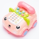Музична іграшка Телефон PeiJin 2298 Рожевий (2000989675778) Фото 4 з 5