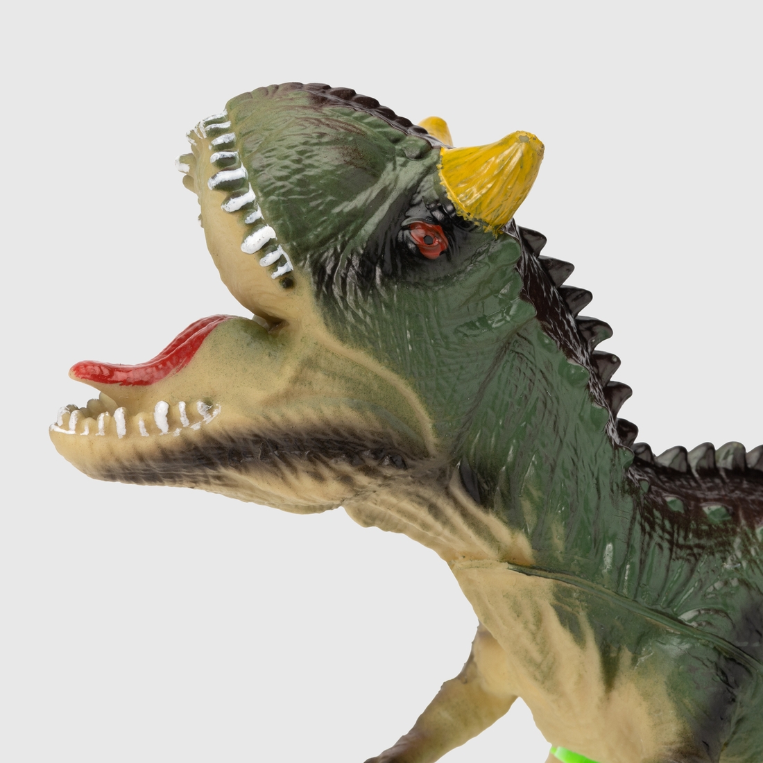 Фото Гумова тварина Динозавр 518-82 зі звуком Карнотавр (2000989931034)
