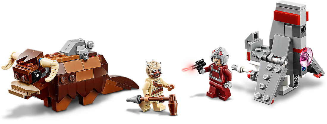 Конструктор LEGO Star Wars Микрофайтеры Скайхоппер T-16 против Банты (75265)