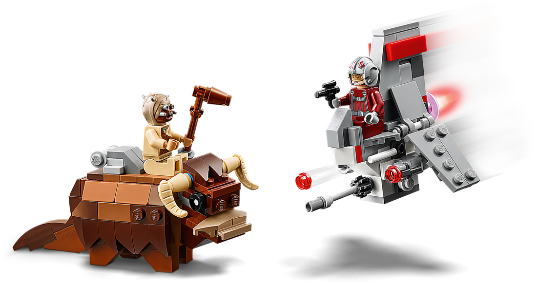 Конструктор LEGO Star Wars Мікрофайтери Скайхоппер T-16 проти Банти (75265)