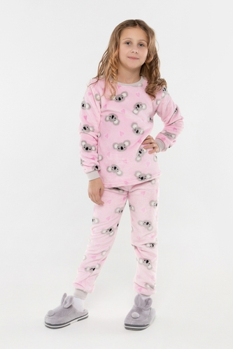Фото Пижама для девочки Фламинго 855-910 KOALA 134-140 см Розовый (2000990225528A)