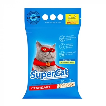 Наповнювач SuperCat стандарт 3 кг (4820082490201)