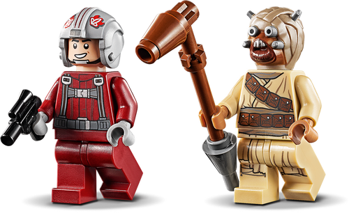 Конструктор LEGO Star Wars Мікрофайтери Скайхоппер T-16 проти Банти (75265)
