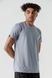 Фітнес футболка чоловіча Escetic T0074 3XL Світло-сірий (2000990410429A) Фото 2 з 11
