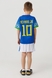Футбольна форма для хлопчика BLD БРАЗІЛІЯ NEYMAR 152 см Синій (2000990366894A) Фото 5 з 16