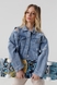 Куртка джинсова для дівчинки MK6096 176 см Блакитний (2000990395733D) Фото 5 з 14