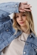 Куртка джинсова для дівчинки MK6096 176 см Блакитний (2000990395733D) Фото 4 з 14