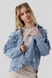 Куртка джинсова для дівчинки MK6096 176 см Блакитний (2000990395733D) Фото 2 з 14