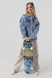 Куртка джинсова для дівчинки MK6096 176 см Блакитний (2000990395733D) Фото 6 з 14