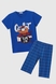 Пижама футболка+капри для мальчика Tom John 89153 116-122 см Синий (2000990637338S) Фото 1 из 10