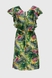 Платье с узором женское TL2302726 XL Зеленый (2000990334602S) Фото 11 из 12