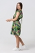 Сукня з візерунком жіноча TL2302726 XL Зелений (2000990334602S) Фото 3 з 12