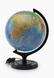 Глобус "Фізичний/Політичний"з подвійною картою (d 26 см),лакований,з підсвітленням.,підставка (чорна (2000904439416) Фото 1 з 2