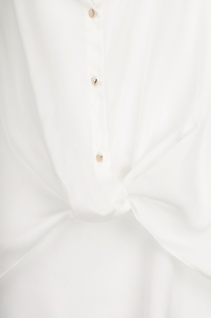 Фото Блуза однотонна жіноча Esay 9526 42 Білий (2000989691136D)