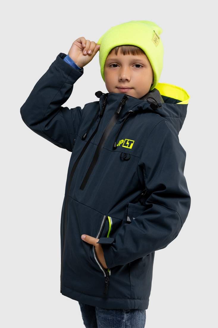 Фото Куртка для мальчика BM13 122 см Синий (2000989888765D)