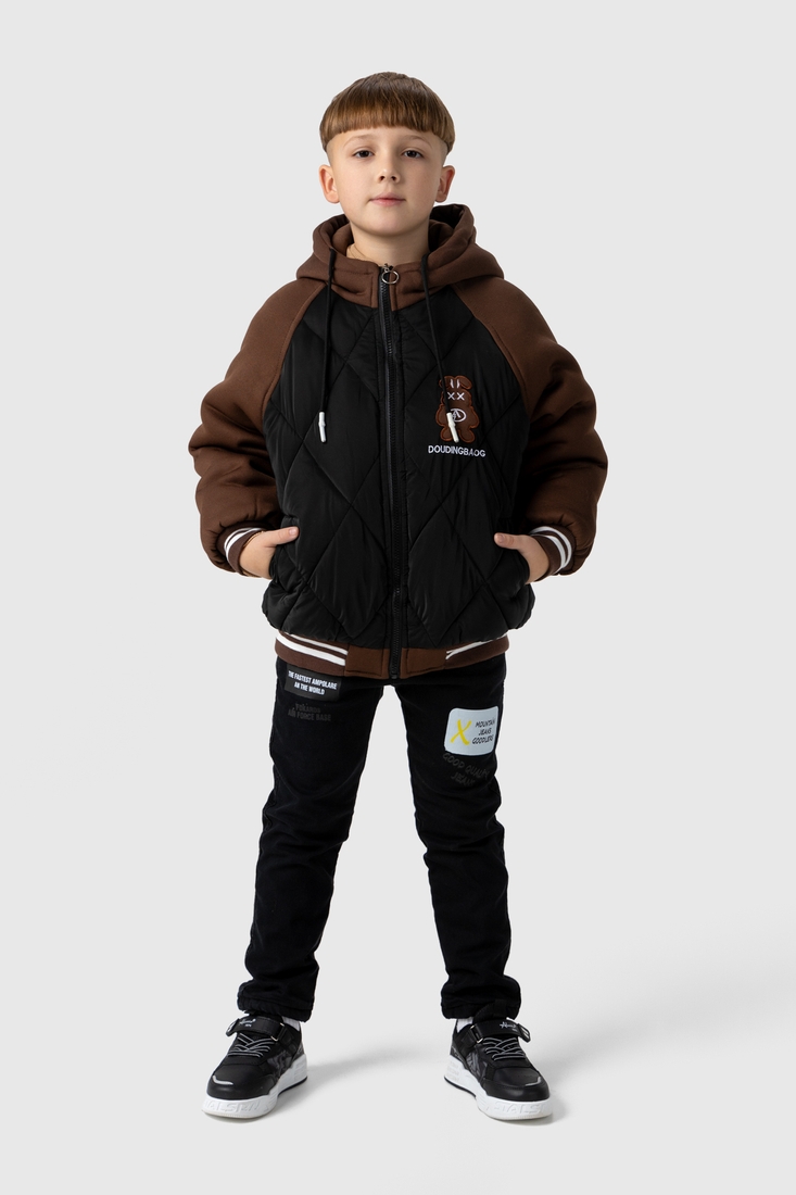 Фото Куртка для хлопчика XZKAMI 03 92 см Чорний (2000990212672D)