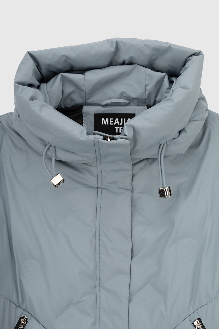Фото Куртка зимова жіноча Meajiateer 23133 XL М'ятний (2000990132727W)