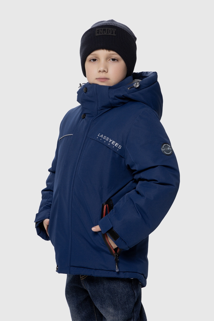 Фото Куртка зимова для хлопчика Snowgenius H38-016 152 см Синій (2000990062857W)
