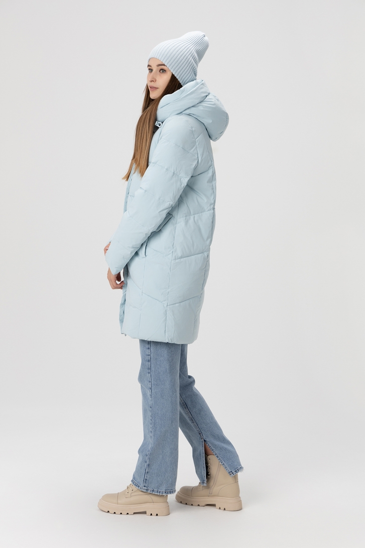 Фото Куртка зимова жіноча Towmy 2093 S Блакитний (2000989851660W)