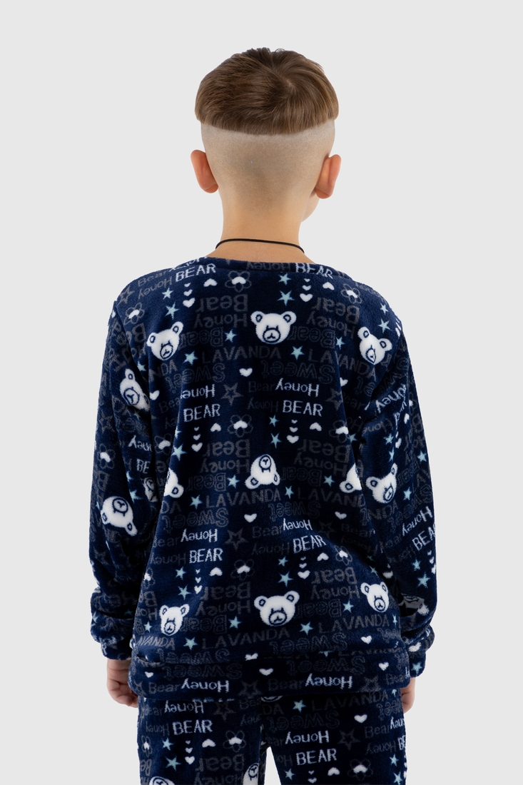 Фото Пижама для мальчика Dexters D423 140 см Синий (2000990252760A)