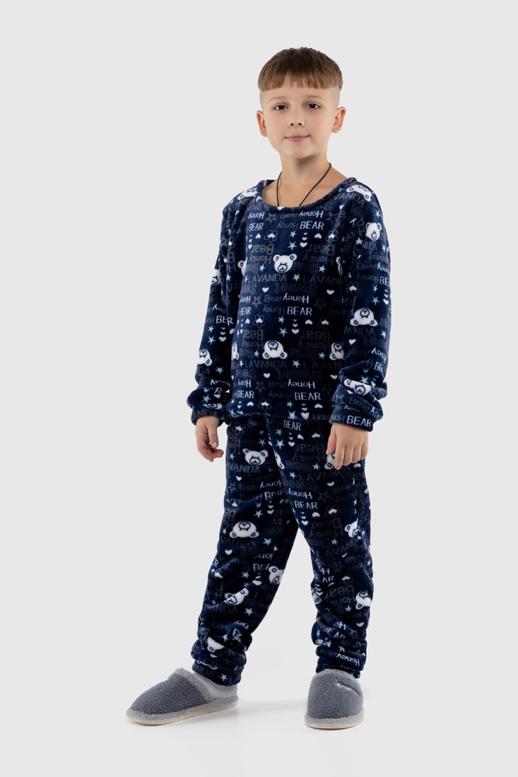 Фото Пижама для мальчика Dexters D423 98 см Синий (2000990252722A)