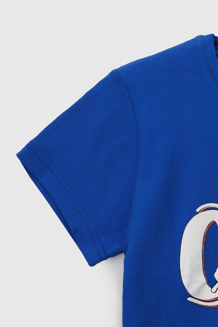 Фото Піжама футболка+капрі для хлопчика Tom John 89153 116-122 см Синій (2000990637338S)