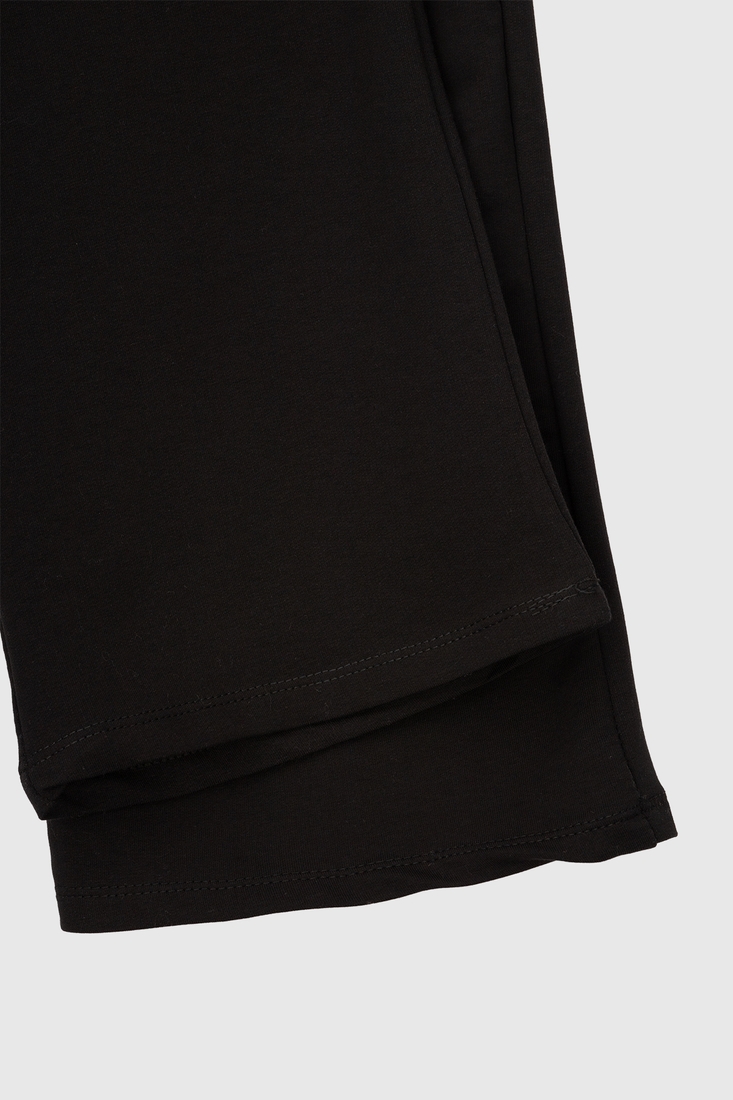 Фото Спортивні штани однотонні для дівчики Atabey 10354.1 140 см Чорний (2000990156433D)