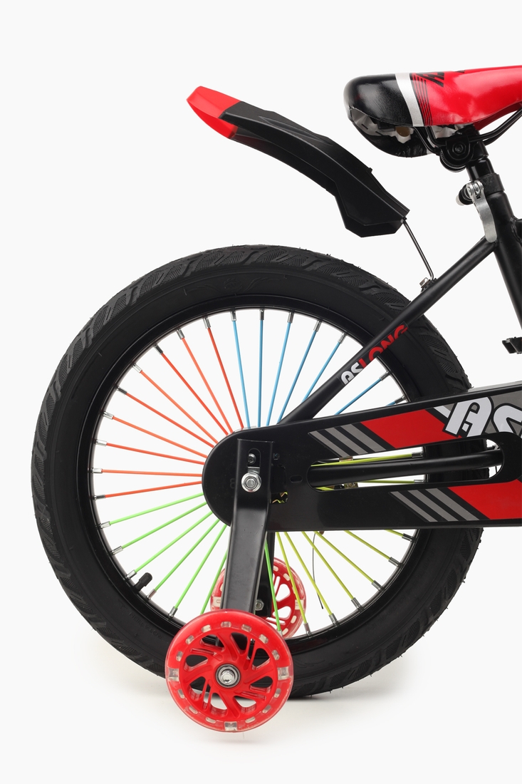 Фото Велосипед (стальной сплав), 18 диаметр колеса 200824634 R Красный (2000904367665)